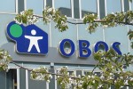 OBOS hovedkontorlogoOBOS-logo vårblomsterHammersborg torg 1